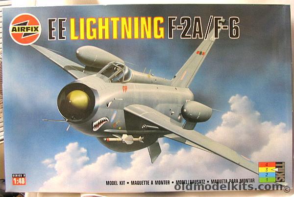 Airfix 1/48 EE Lightning F-2A/F6, 04018-3 plastic model kit